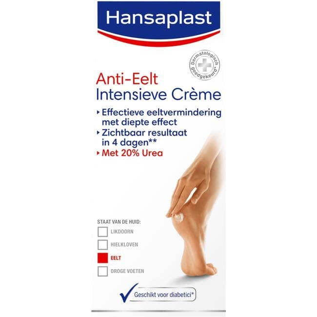 Hansaplast Anti-Eelt Intensieve Creme 75 ML