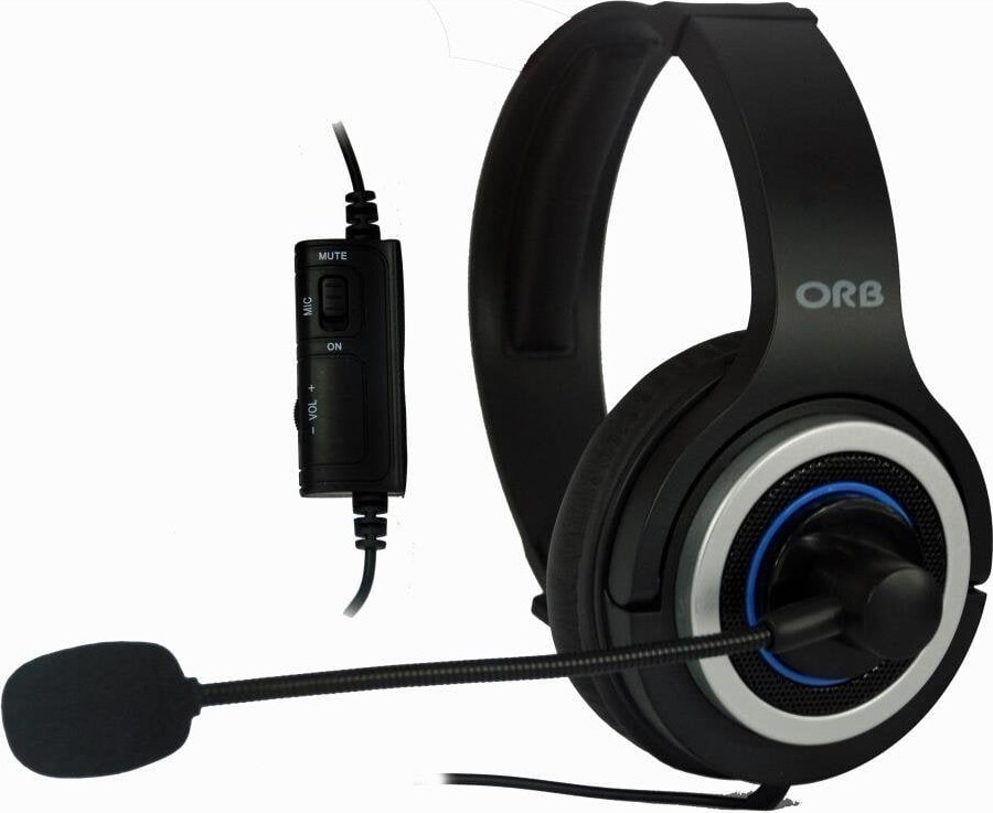 Playstation 4 - Elite Chat Headset / Høretelefoner - Orb
