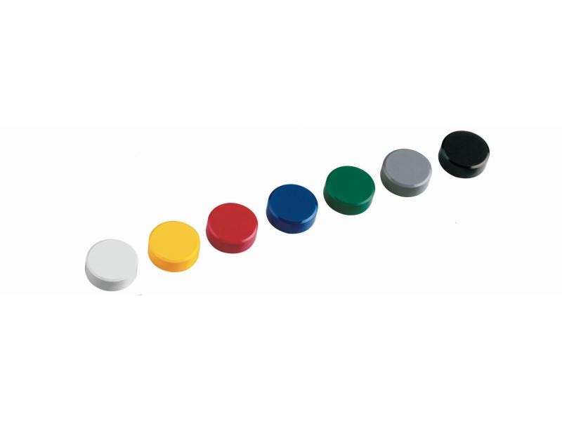 Maul Haftmagnet MAULpro 20 x Ø 34 mm Assortiert, 20 Stück Kraftmagnet