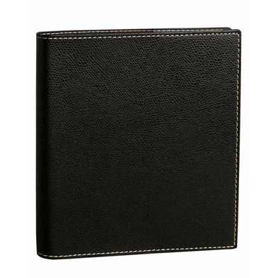 Agenda Club Executif - 1 semaine sur 2 pages - 16 x 16 cm - noir - Quo Vadis