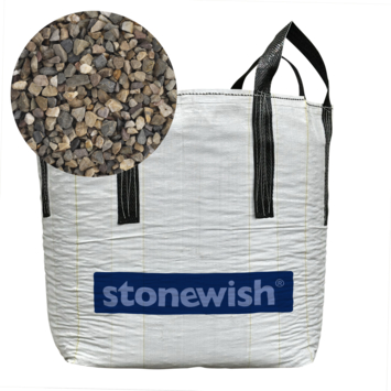 Stonewish Japans split 8-16 mm - Bigbag á 1000 kg