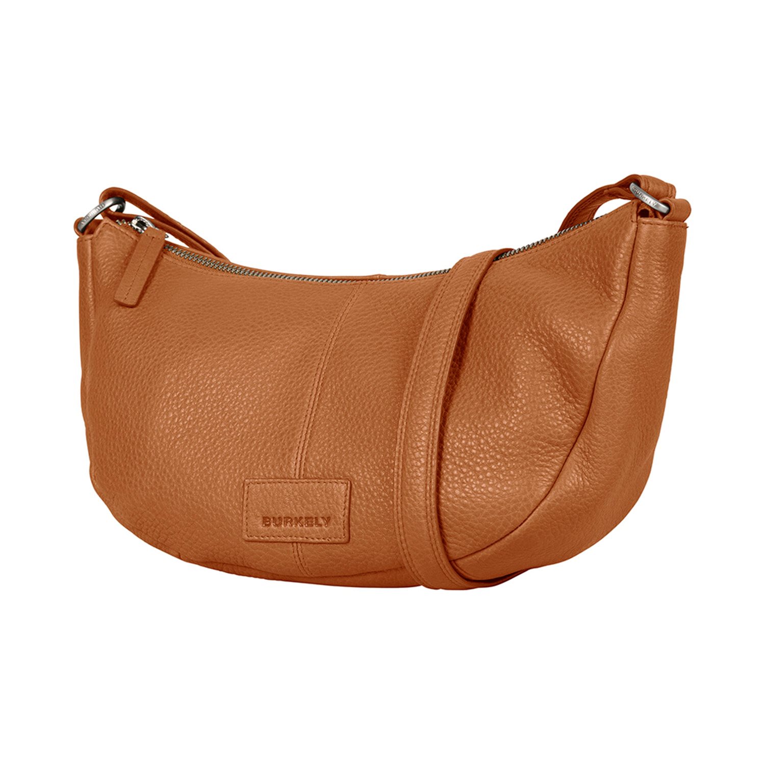 Burkely Soft Skylar Crossbody Round Bag cognac
