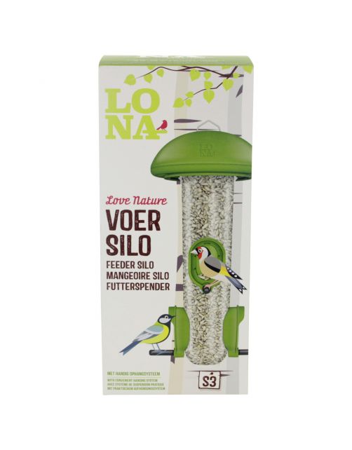 Lona Voersilo S3 - Voersilo - 38.5 cm Groen Transparant