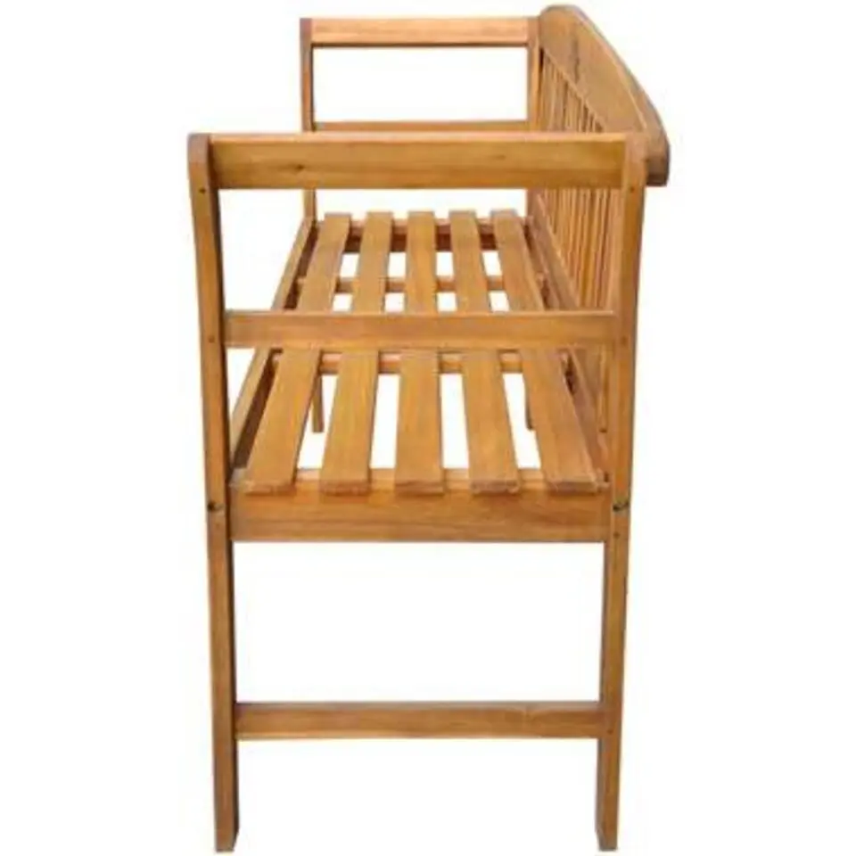 vidaXL - Tuinbank - Bruin - Hout - 157 cm