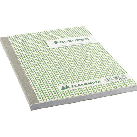 Manifold facture Exacompta autocopiant 14,8 x 21 cm 50 pages double exemplaires
