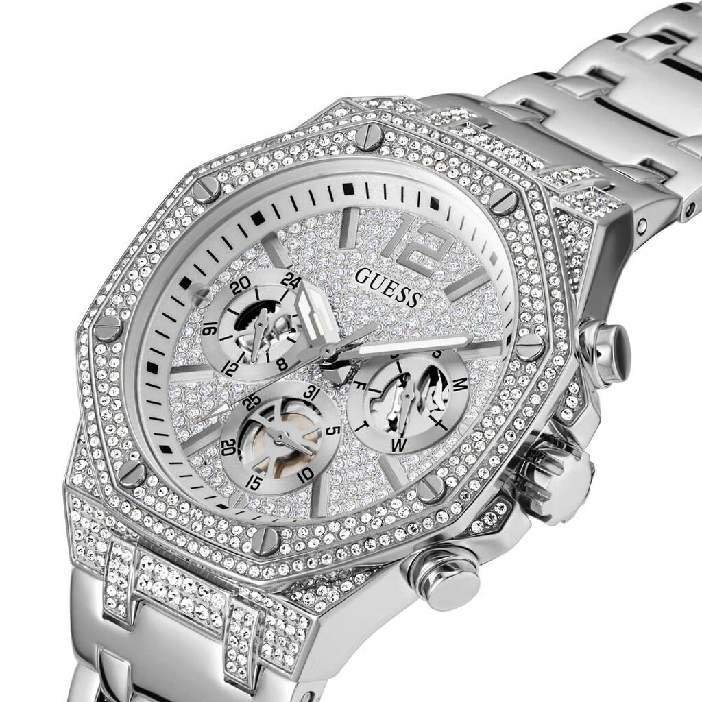 Montre Guess Momentum Argenté