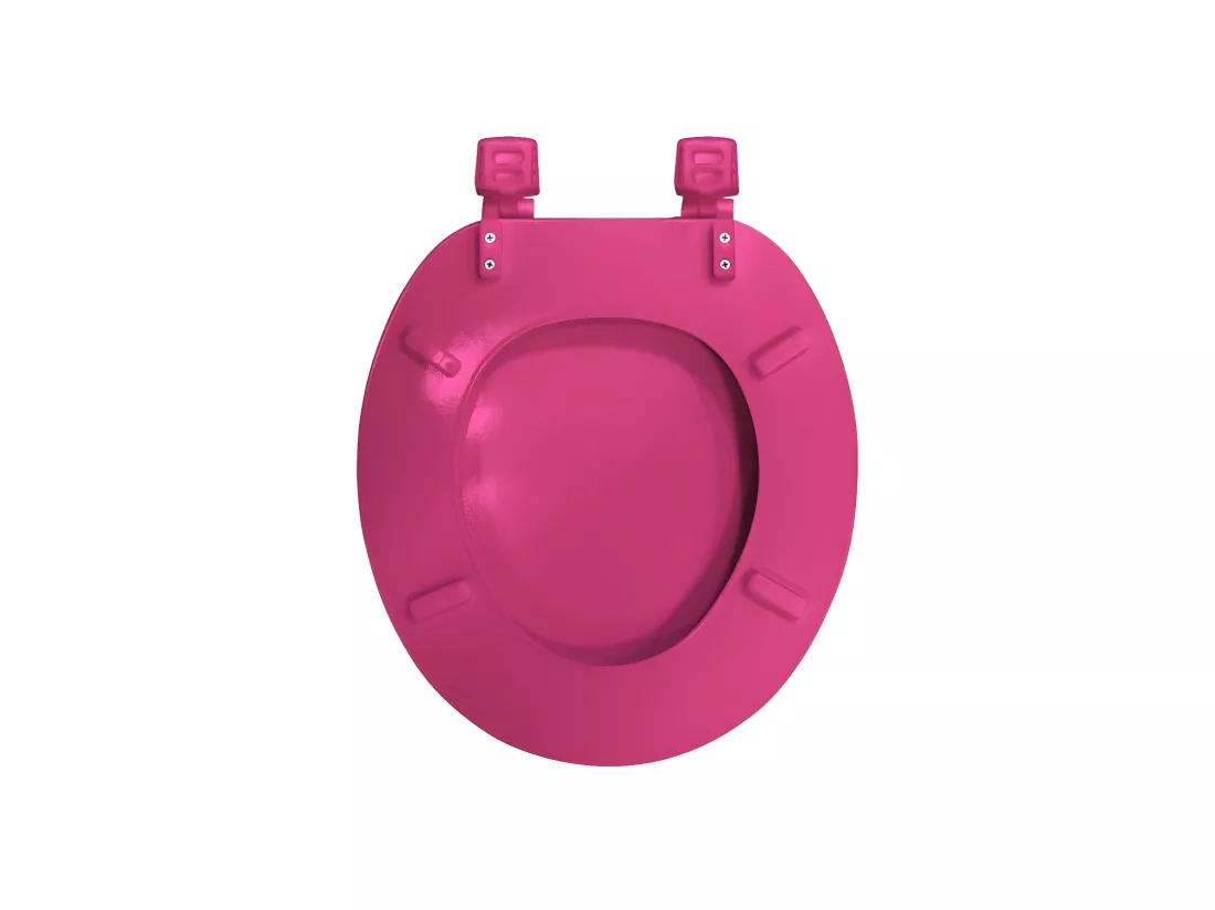 Abattant WC 37 x 47 cm Chatibulle - MDF Imprimé