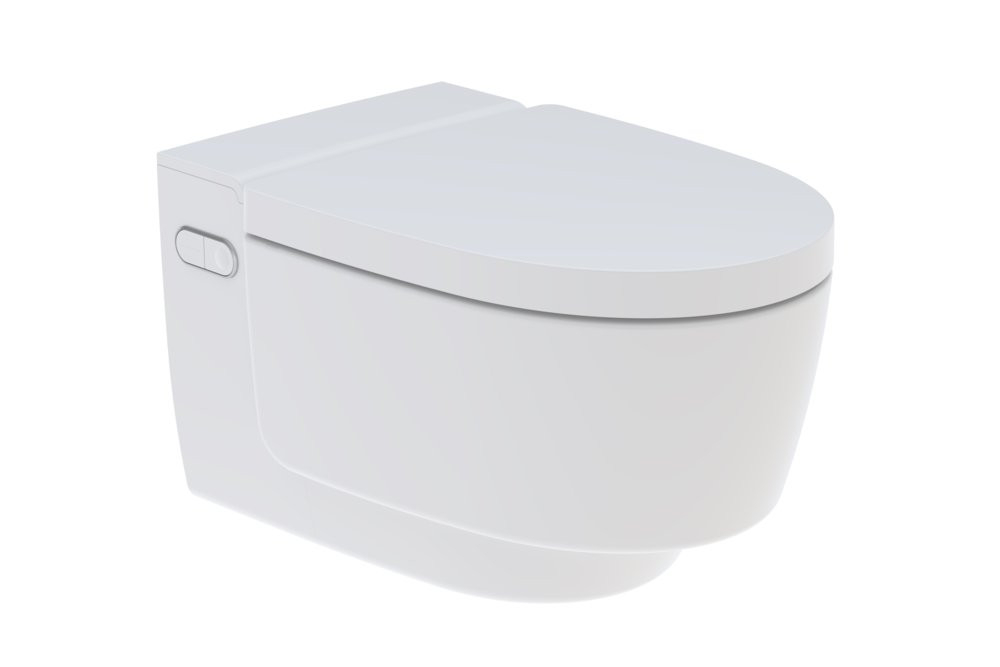 Geberit AquaClean Mera Comfort douche wc met geurafzuiging en ladydouche wit