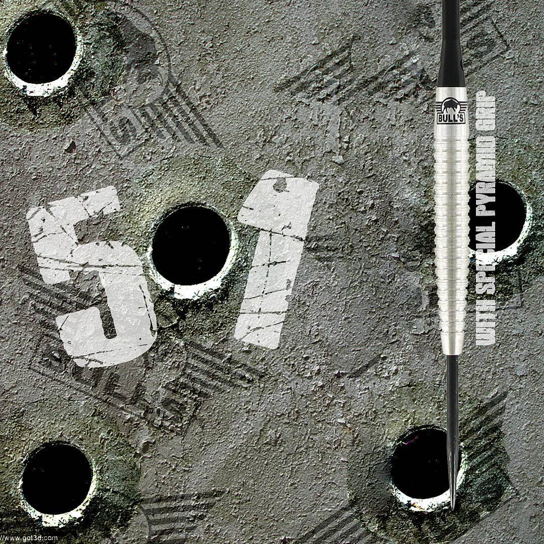 Bull's NL - @501 Black - Steeldart