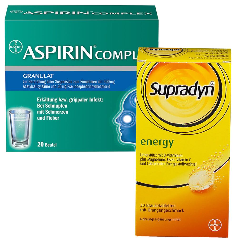 ASPIRIN® Complex + Supradyn energy Set