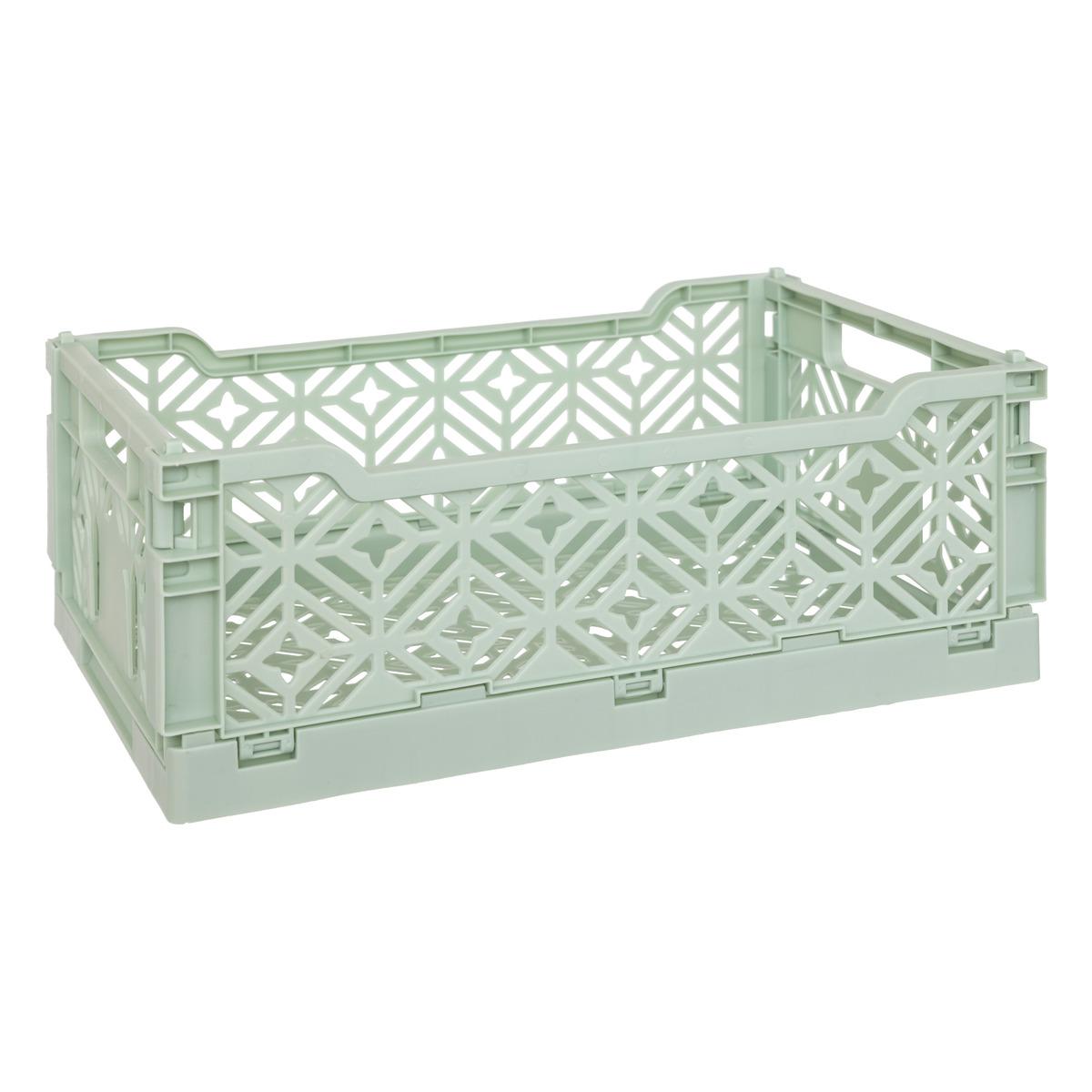 CAGETTE PLIABLE VERTE 30X20X11.5CM