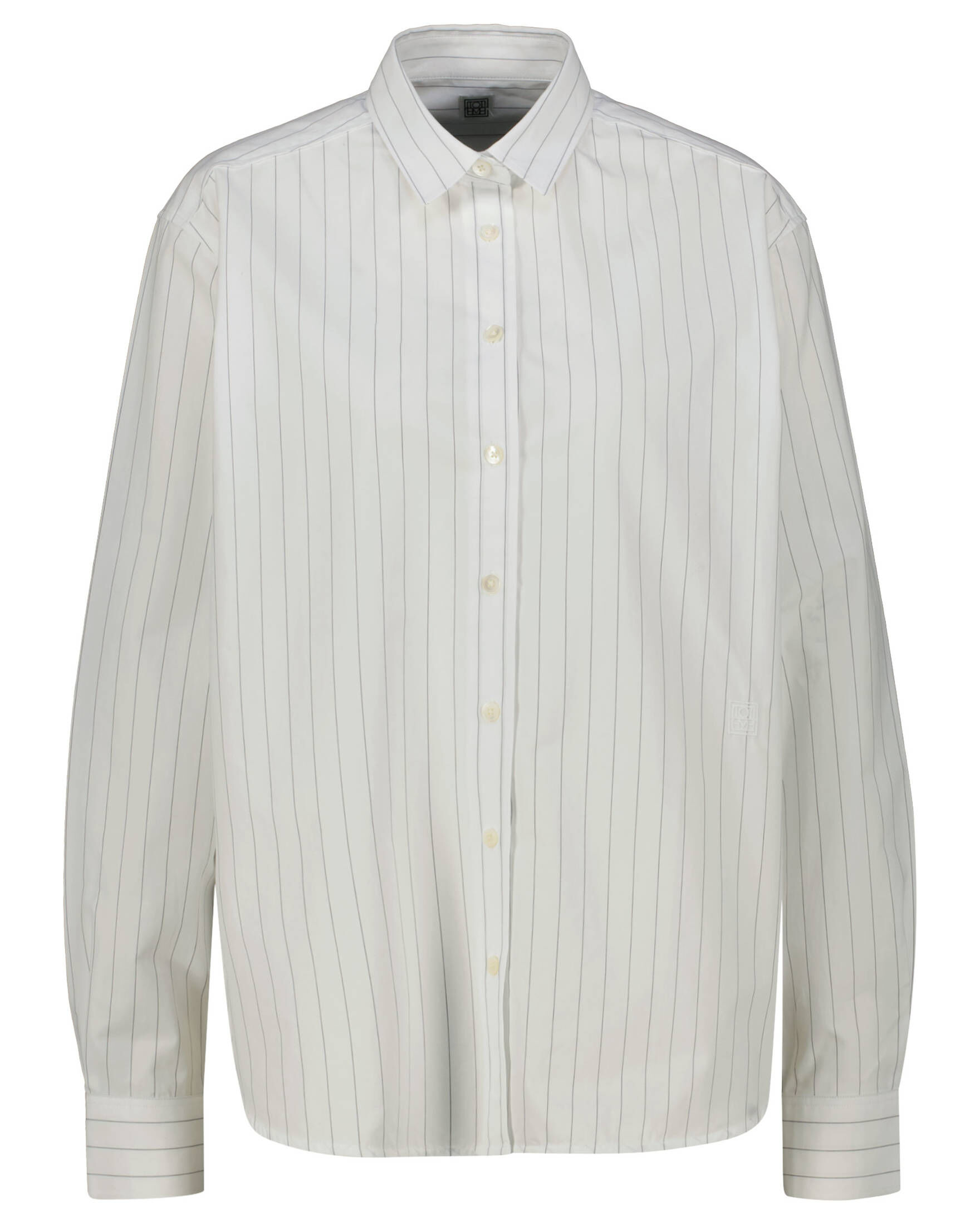 Totême| Damen Hemdbluse SIGNATURE COTTON SHIRT Langarm