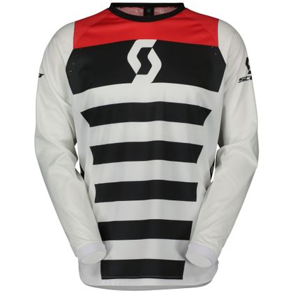 Maillot cross Scott EVO RACE 2024 - Blanc / Rouge