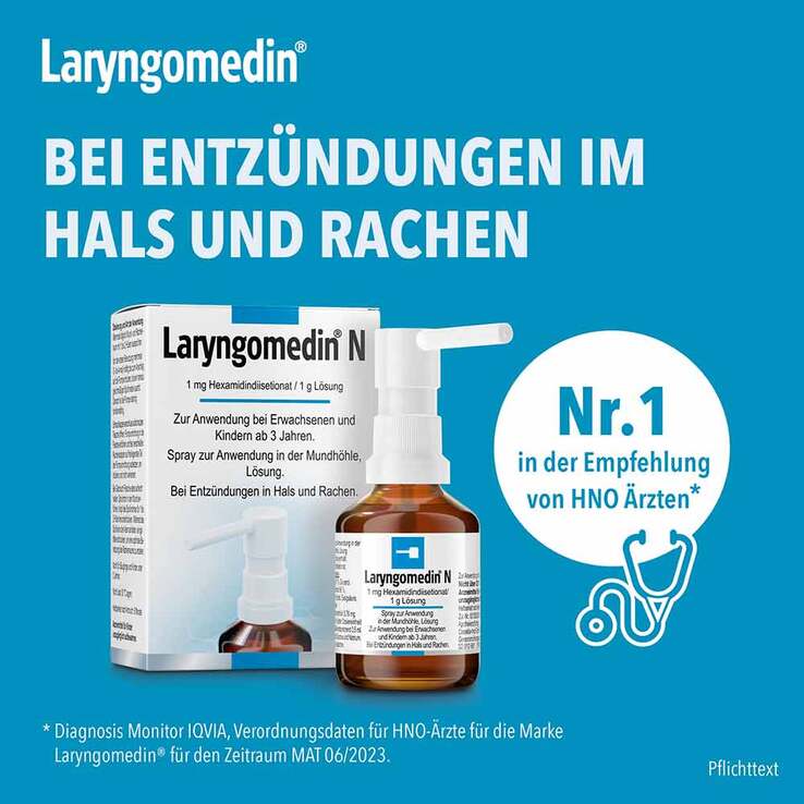 Laryngomedin N Spray, 2x45 g
