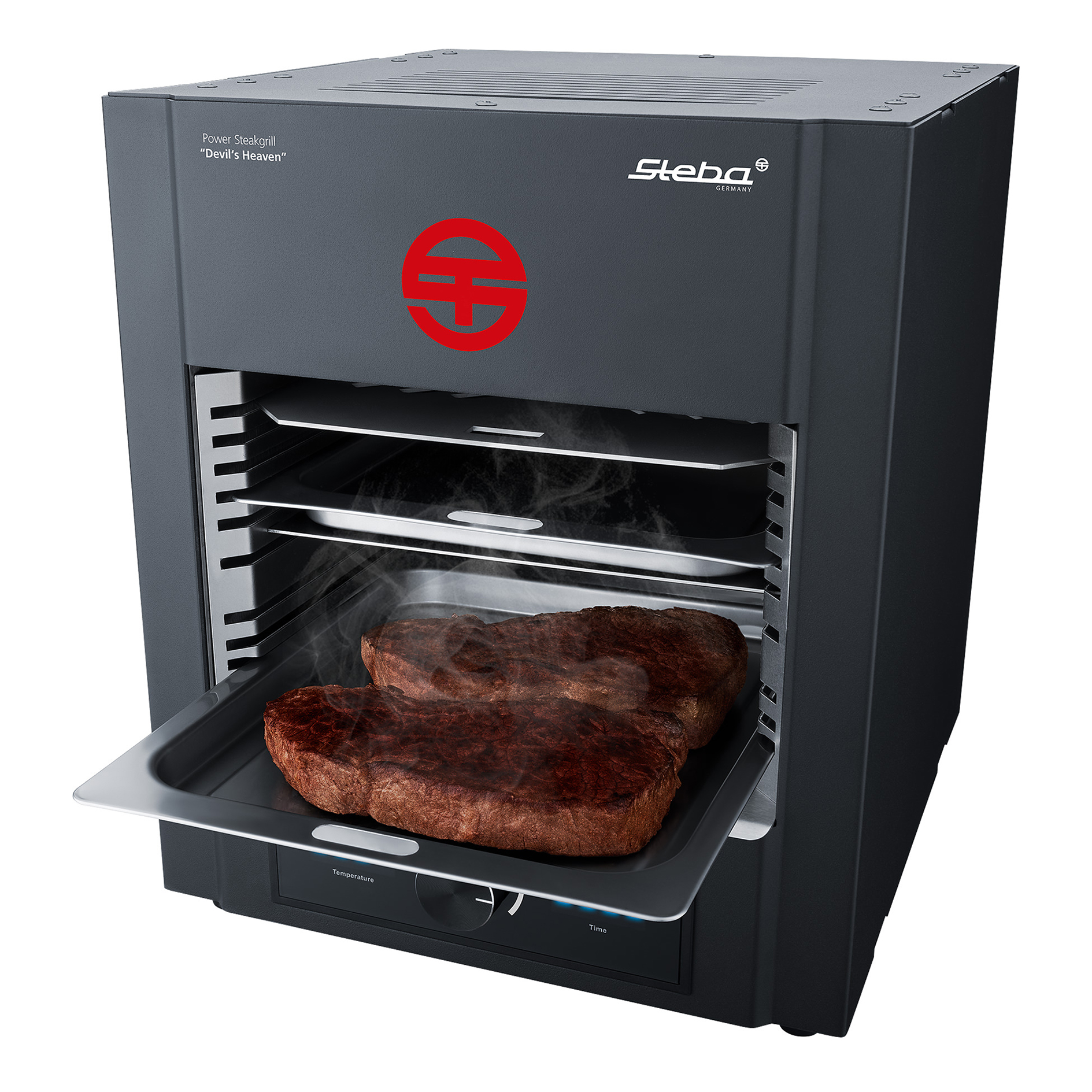 STEBA Power Steakgrill PS M2000 DEVIL’S HEAVEN - schwarz - 2000 Watt