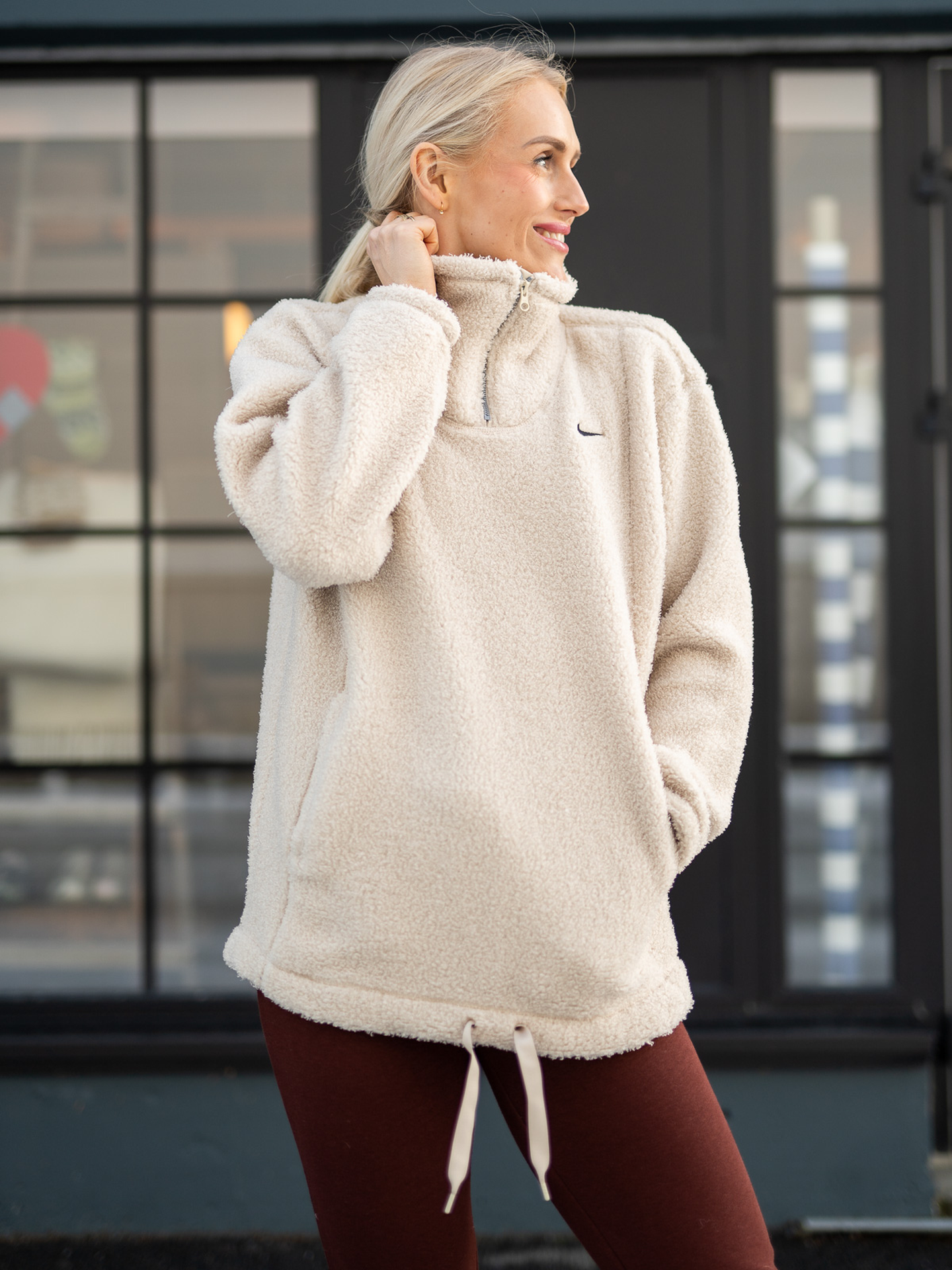Statement Cozy Top Halfzip