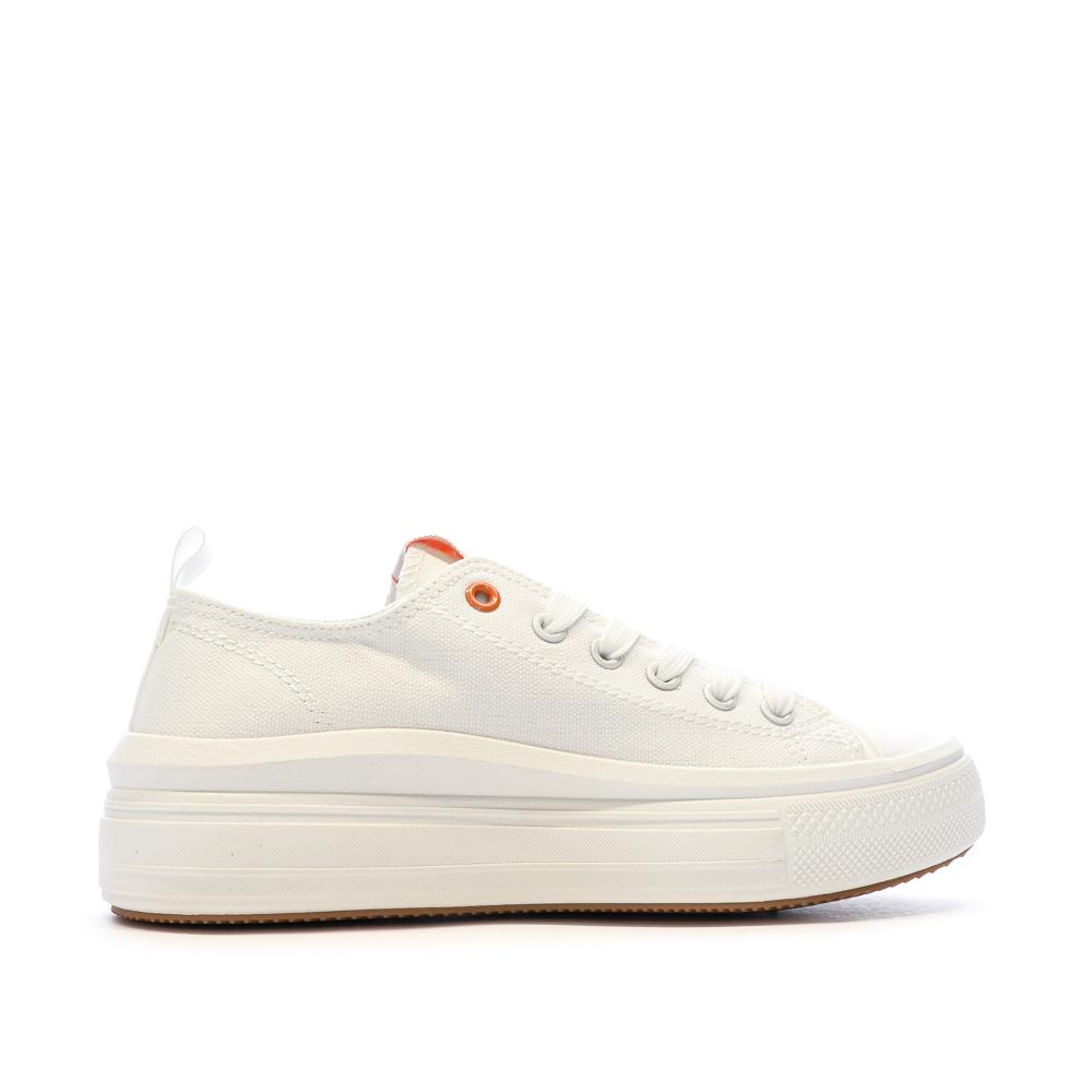 Refresh Baskets Basses Blanches Femme Refresh Lona
