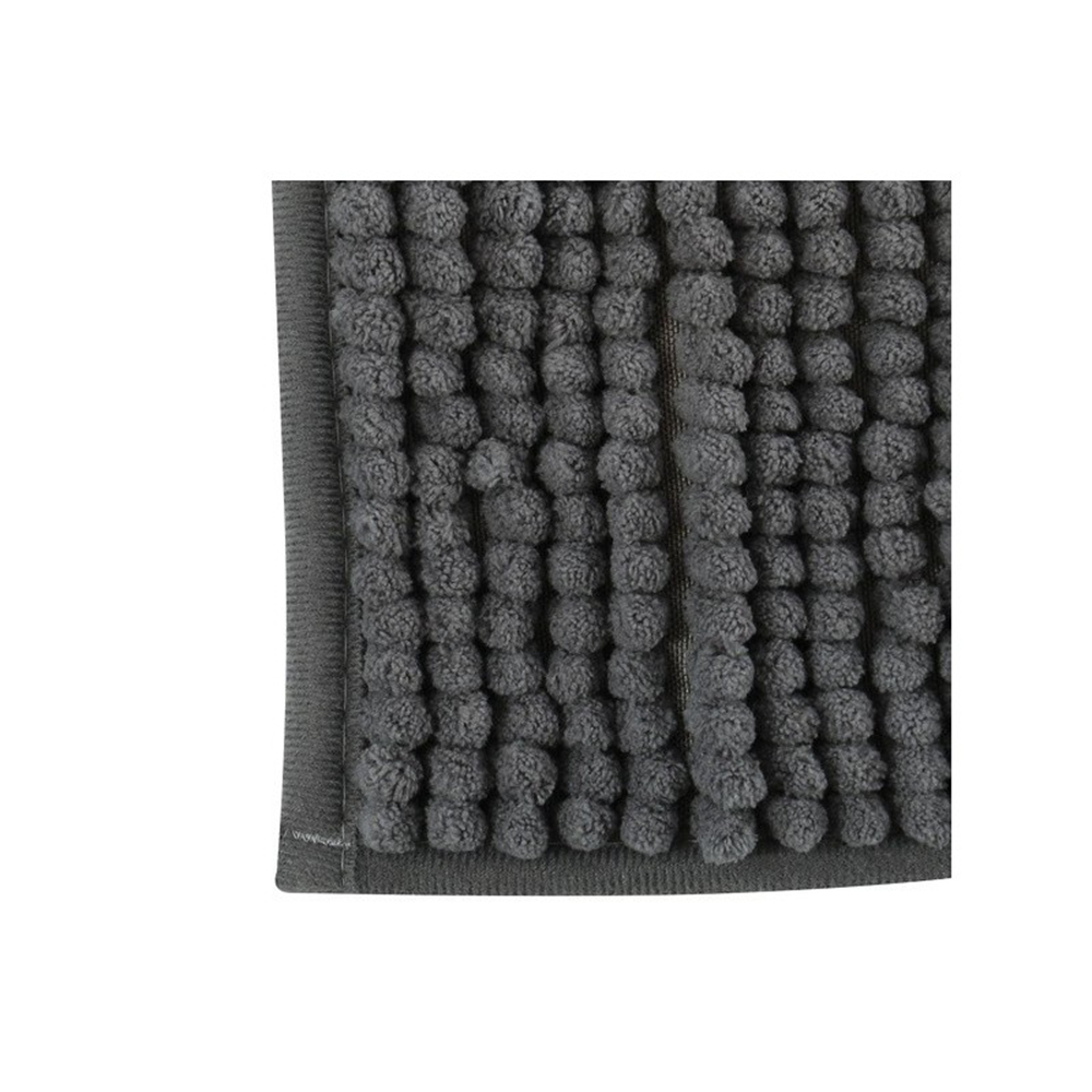 (40x60cm) Chenille Mikrofaser Badteppich Anti-Rutsch Dusch Matte Badewannen Vorleger (141635) - Basil Green