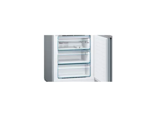 Bosch Réfrigérateur combiné 70cm 435l nofrost inox - kgn49xlea