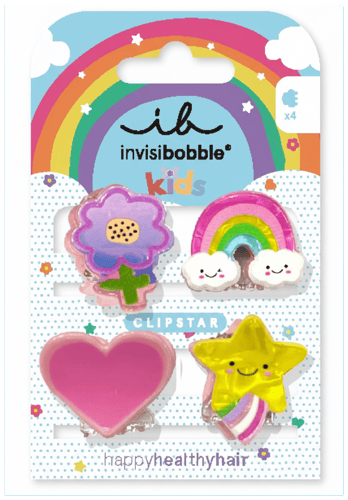 invisibobble CLIPSTAR KIDS Happy World 4pc