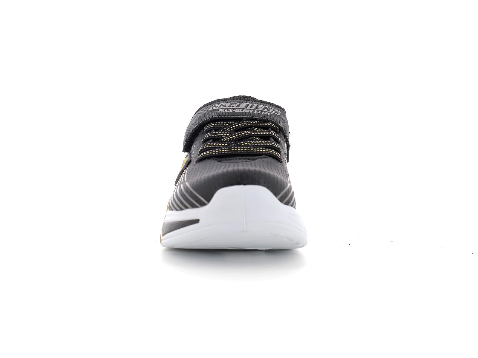 Skechers-FLEX GLOW ELITE Matières combinées Noir Or