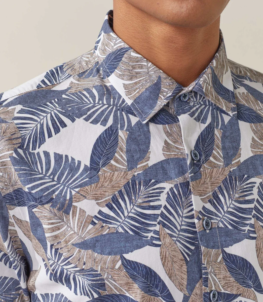 Chemise casual marine 