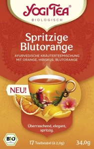 Yogi Tea Spritzige Blutorange Gewürztee Beutel 17 x 2,0 g