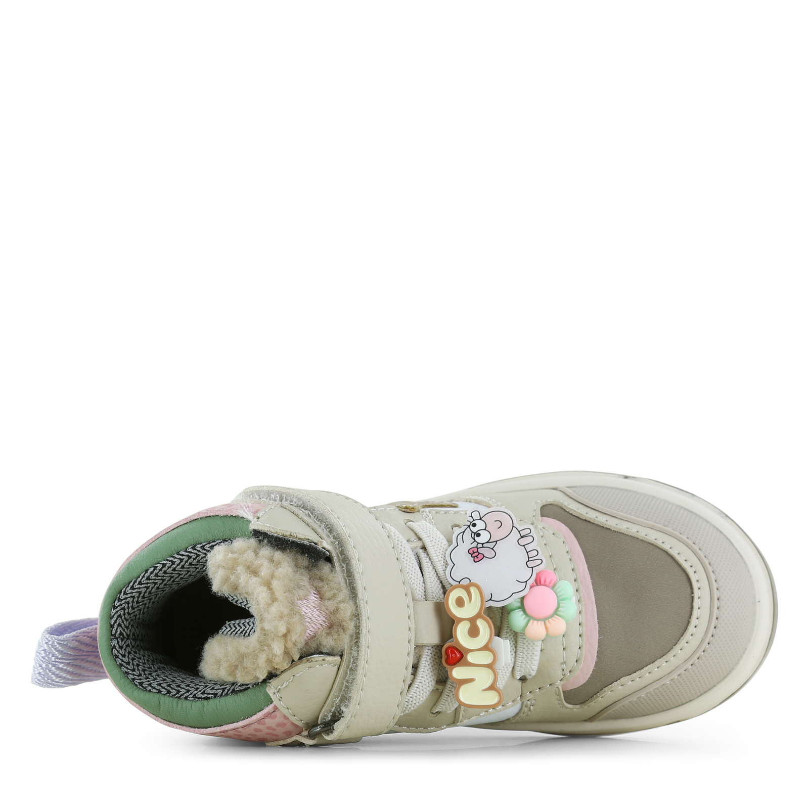 Shoesme taupe Sneaker