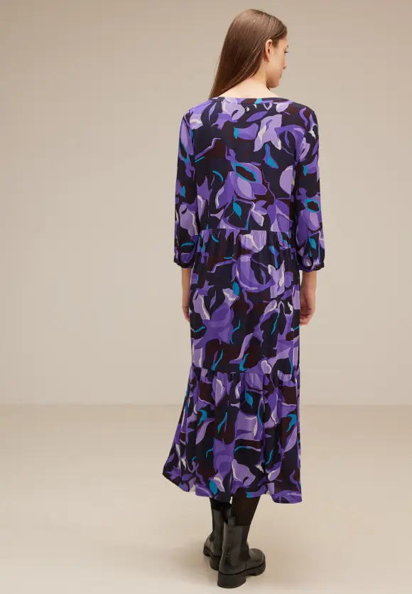 Midi Kleid - lupine lilac