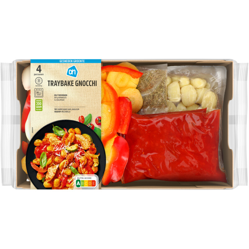 AH Gesneden verspakket traybake gnocchi