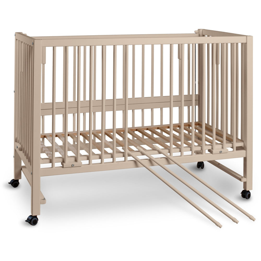 Køb tiSsi® Beige Laquer Hajo Barneseng Massiv Bøg