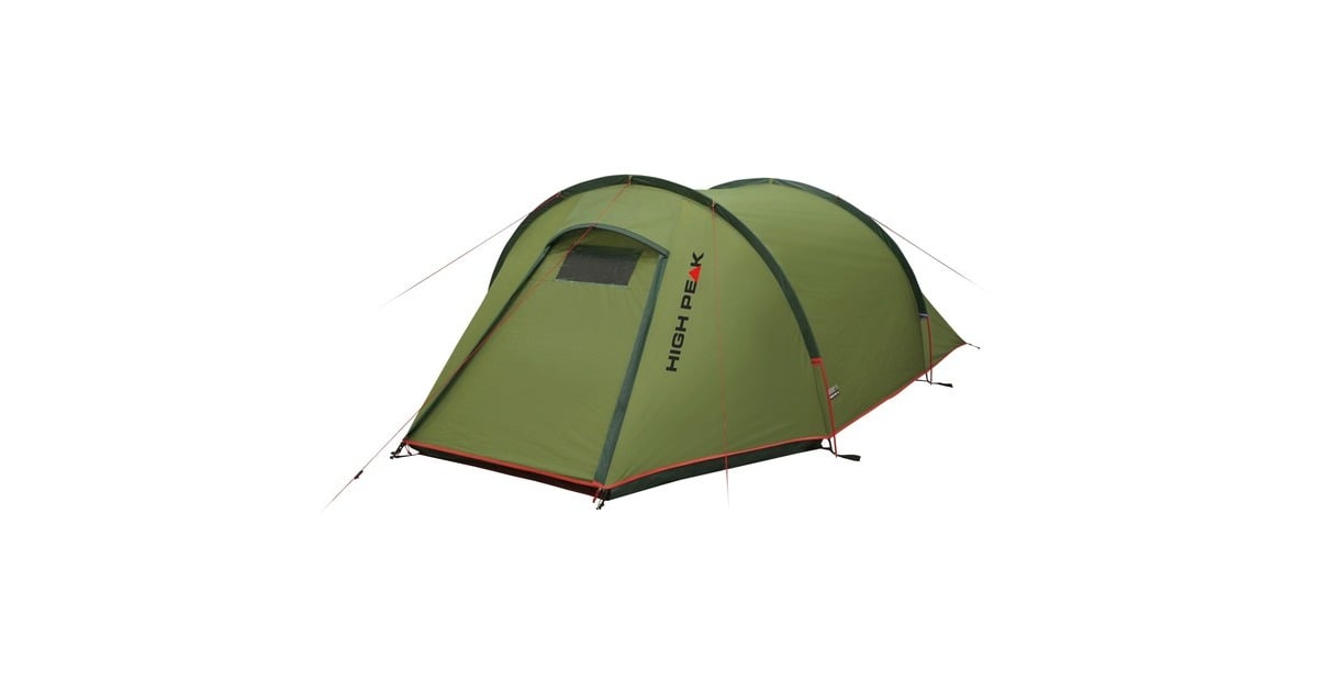 High PeakKite 3 tent  (Groen/rood)