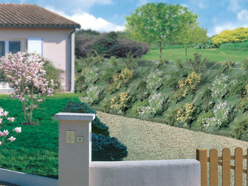 Toile de paillage 120 g/m² agrosol - vert - 1,25 x 10 m plié