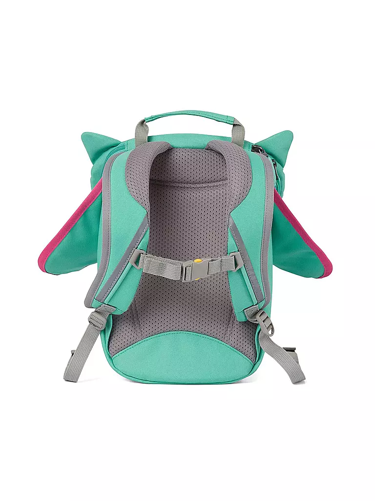 AFFENZAHN Kinder Rucksack Kleine Freunde - Eule türkis