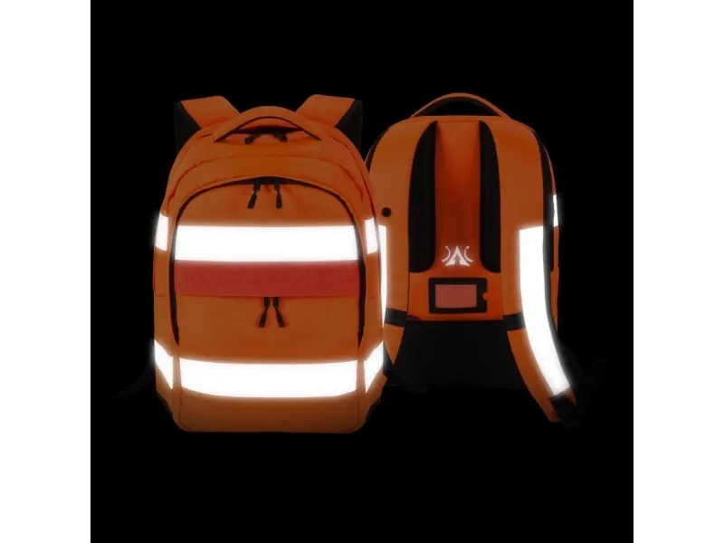 DICOTA Hi-Vis - Rygsæk - 25 liter - termoplastisk polyuretan (TPU), 600D RPET - orange