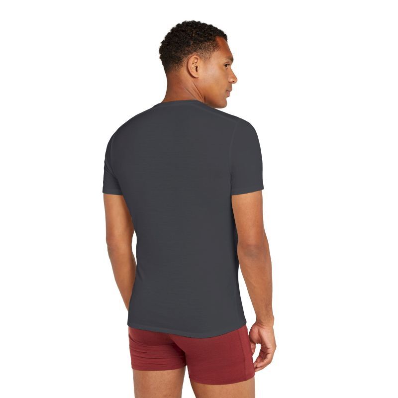 Anatomica Short Sleeve Crewe en Mérinos - T-shirt en laine mérinos homme