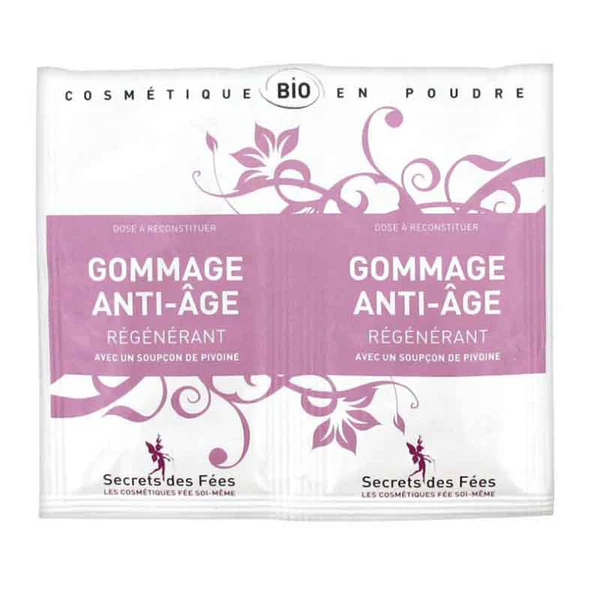 Secrets des Fées Gommage Anti-âge Régénérant 2 x 4gr pour 2 applications