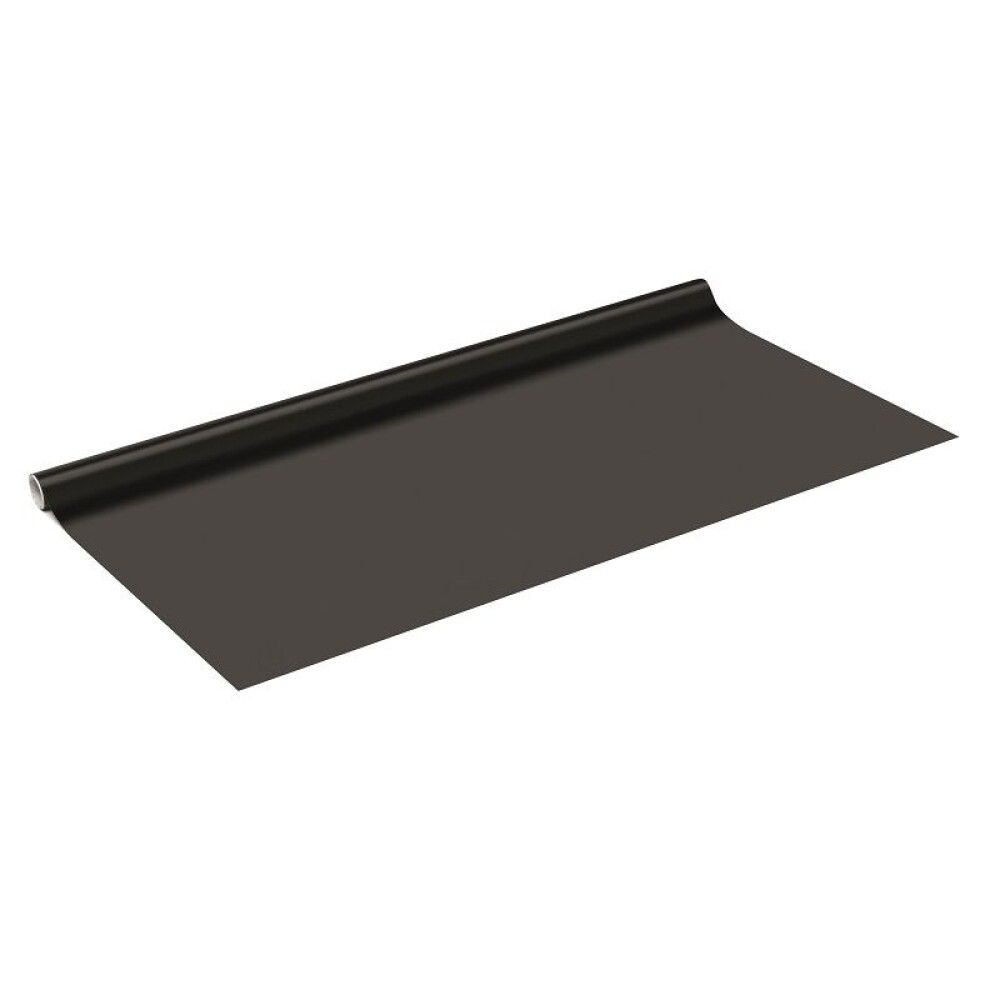 DEKORFOLIE D-C-FIX BLANK SORT SELVKLEBENDE 67,5X200CM