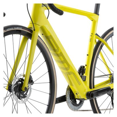 Vélo de Route Électrique BMC Roadmachine AMP Two Sram Rival eTap AXS 12V 350 Wh 700 mm Jaune Lime