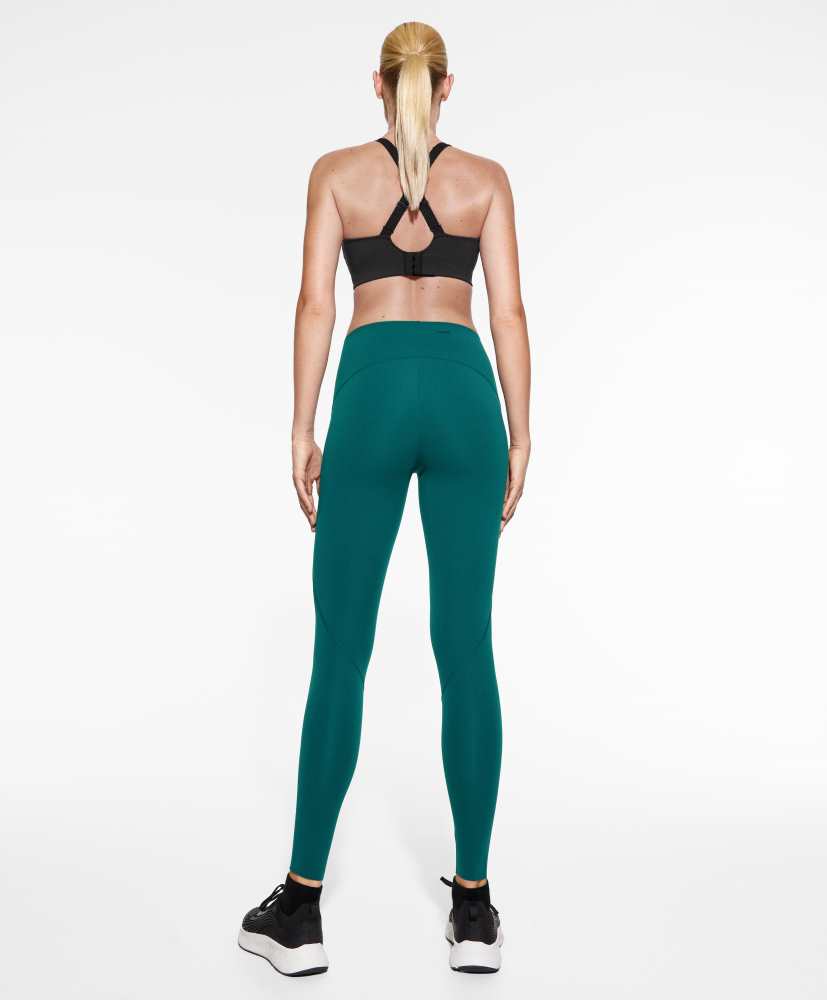 leggings básicas de compressão até o tornozelo