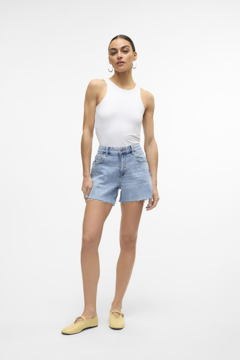 Vero Moda blauwe dames korte broek