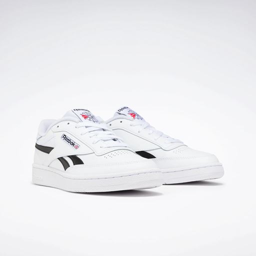 Reebok Club C Revenge Sneakers, White/Black 38