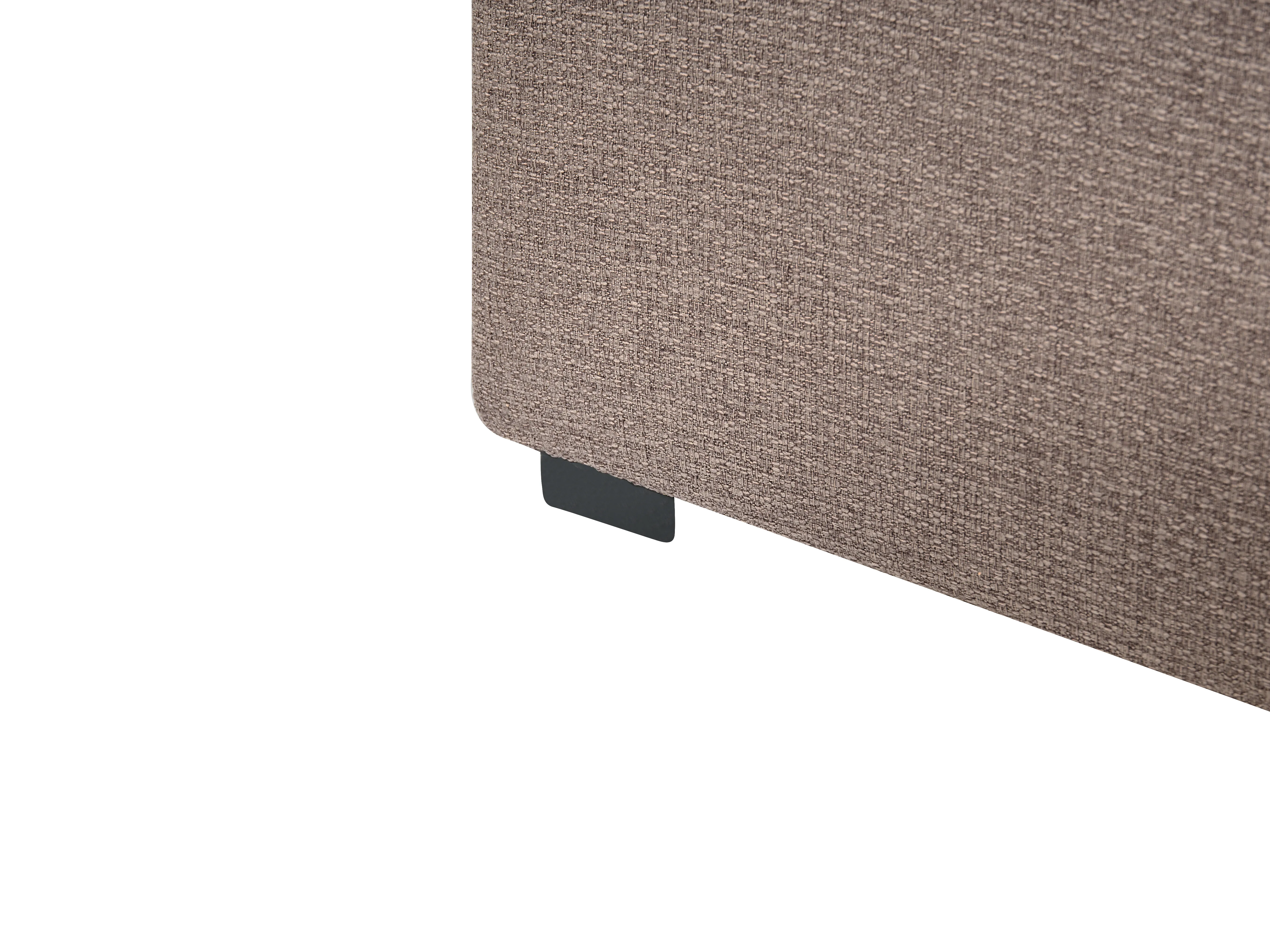 Boxspring met opbergruimte Stof BARONET 180 x 200 cm Taupe