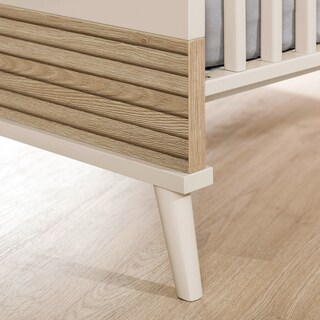 PAIDI Babybett EEFJE 70 x 140 cm beige/ braun