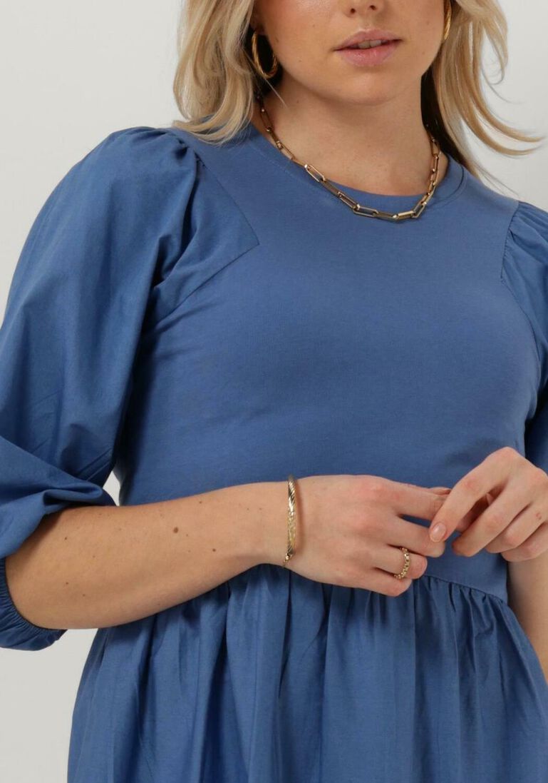 SILVIAN HEACH blauwe silvian heach mini jurk gpp23070ve