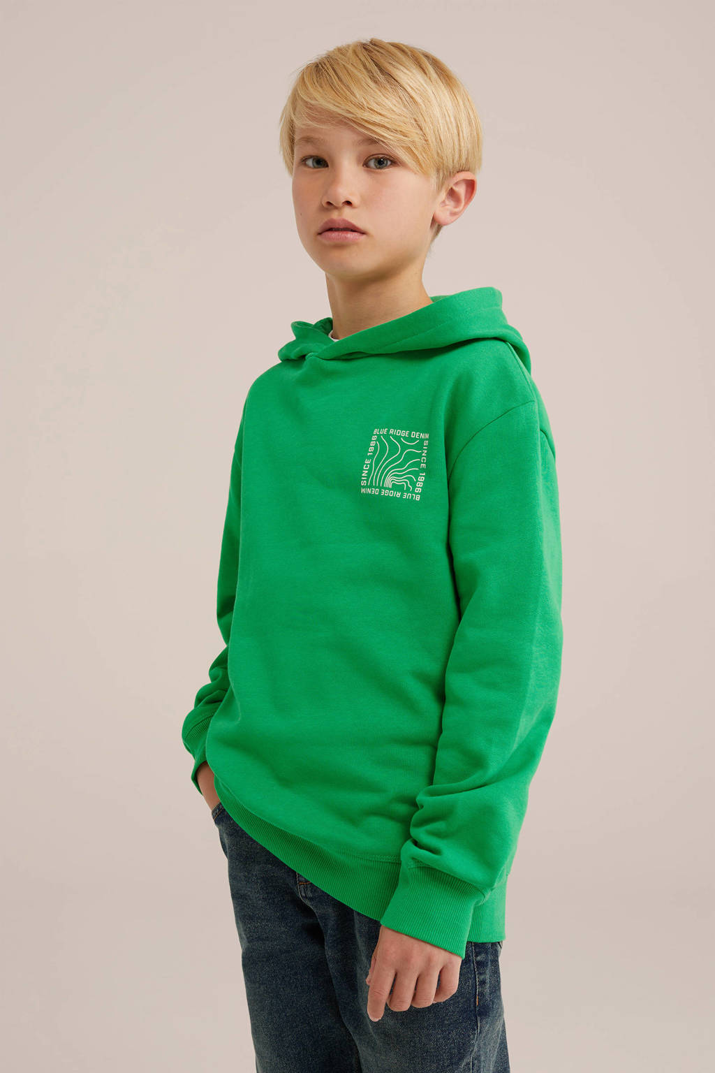 WE Fashion hoodie groen