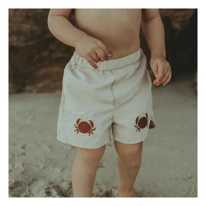 Donsje Short de Bain Seba Crab | Sable