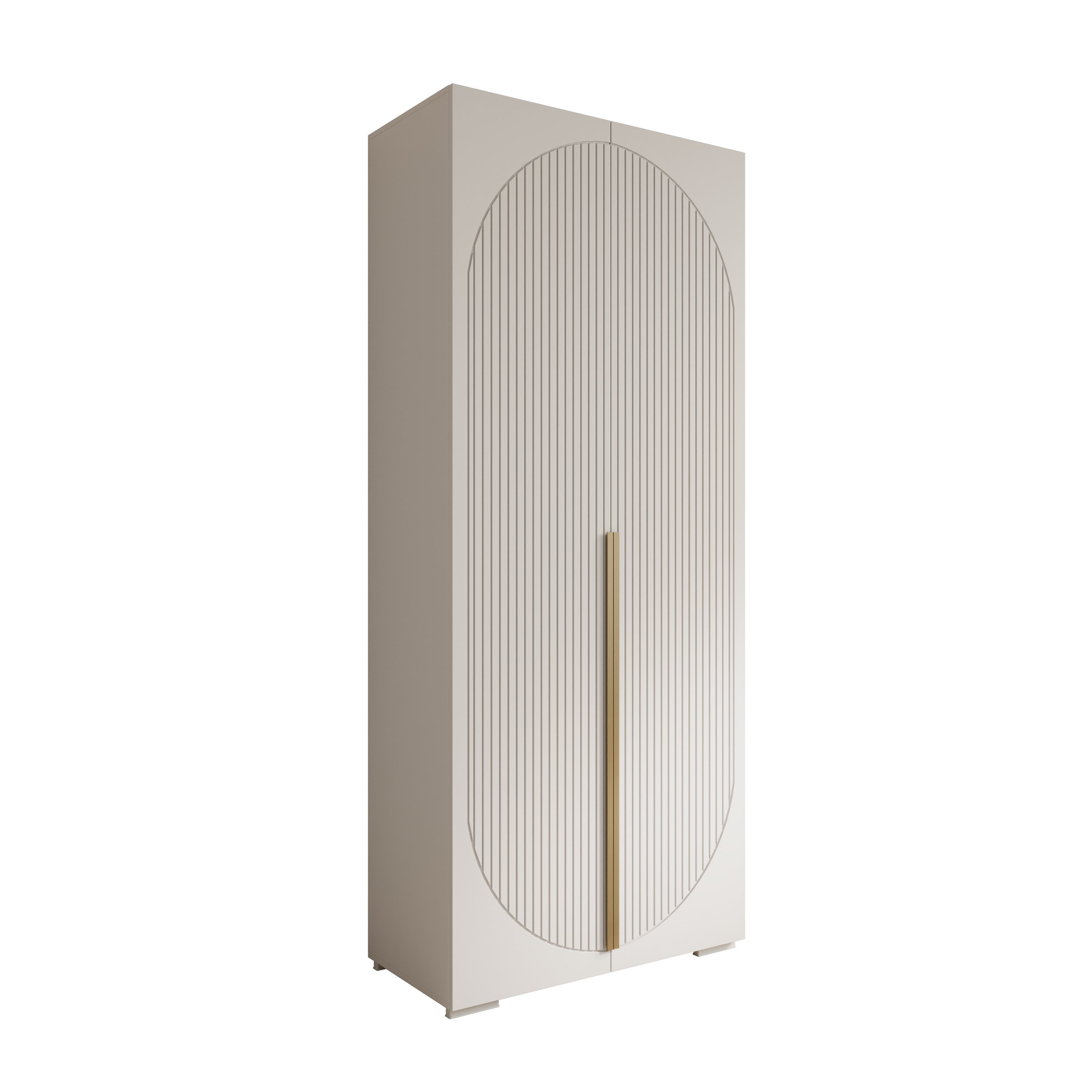 Mayfair - Kledingkast 2-deurs - Wit - 100x47x237 cm