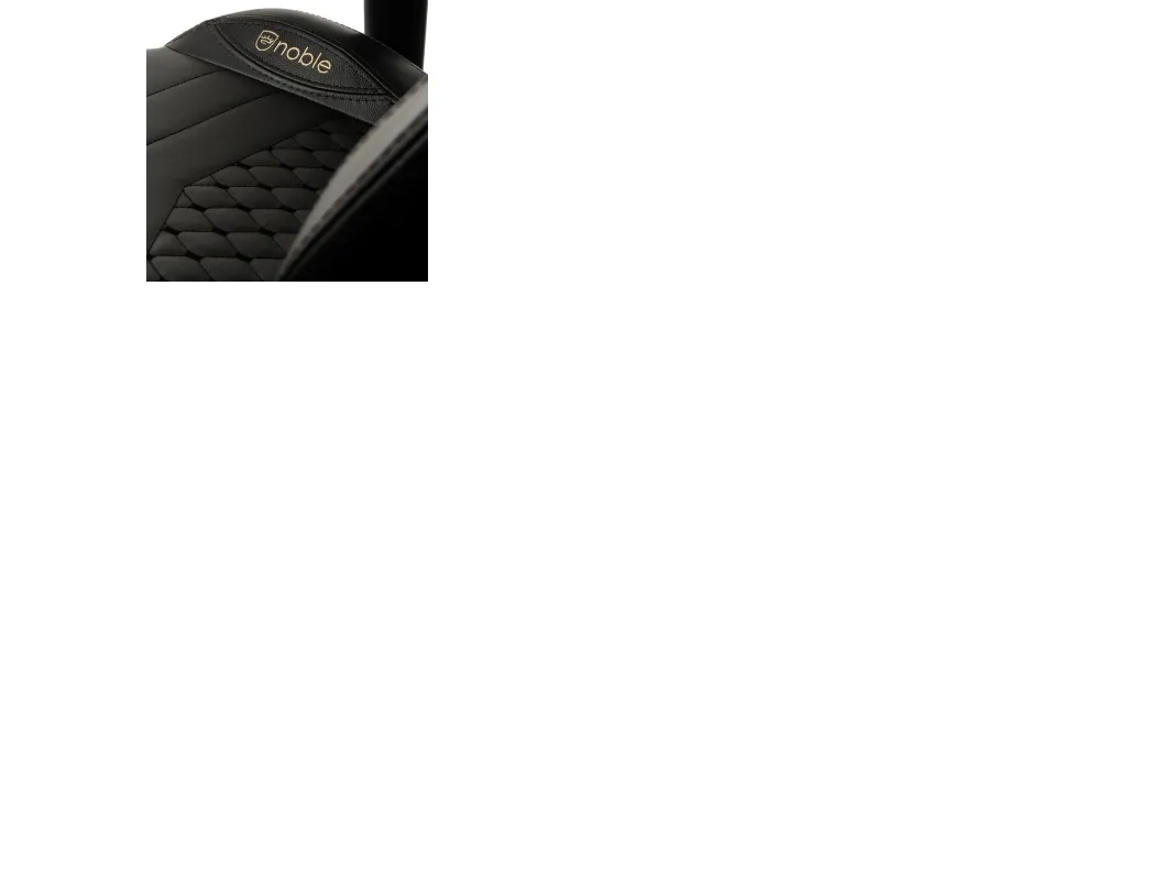 noblechairs EPIC Ægte læder Gaming Stol - sort