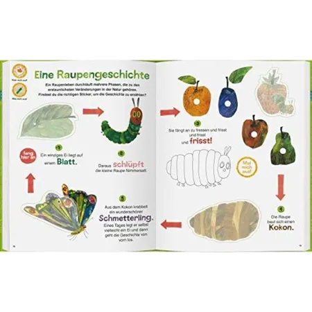 Gerstenberg Verlag Die kleine Raupe Nimmersatt - Mein Naturbuch